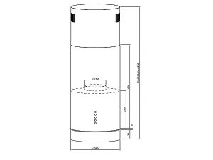 Máy hút mùi Fandi FD 8899ID SMART 9 kich thuoc may hut mui fandi fd 8899id smart