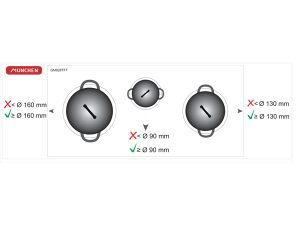 Bếp từ Munchen GM828TFT 4 vung nau bep tu munchen gm828tft