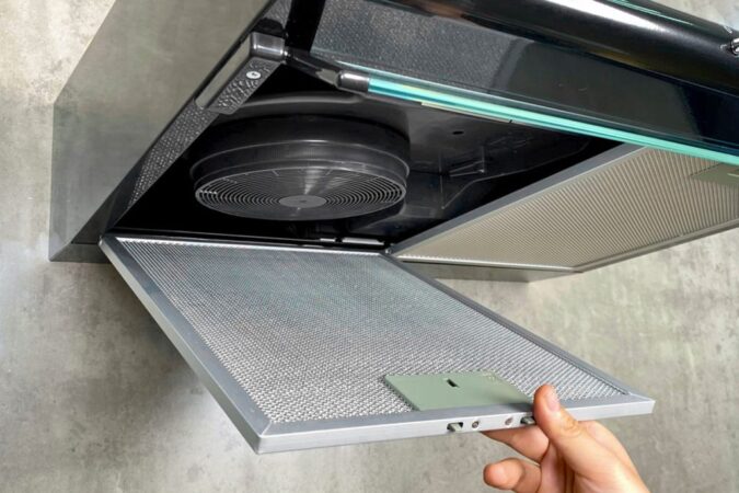 máy hút mùi fandi FD 605P cách tháo lắp