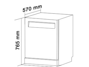 máy rửa bát munchen M6002T02EU TSKT