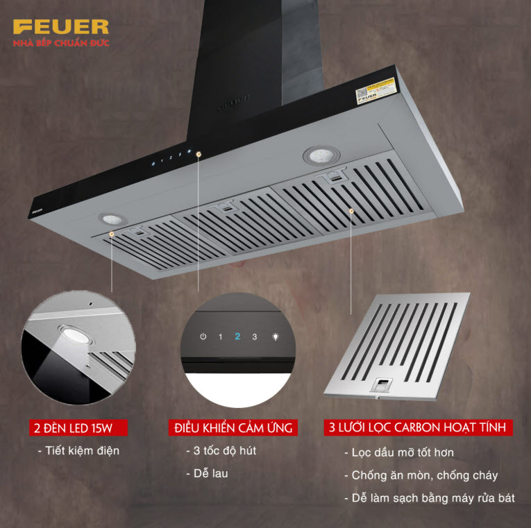 chi tiet may hut mui feuer t68i chi tiet may hut mui feuer t68i