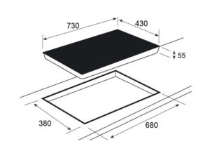 kich thuoc lap dat bep tu feuer f88 pro max