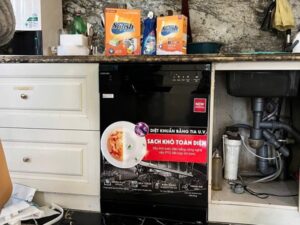 Máy rửa bát Kocher 15UV hoàn thiện nhà khách