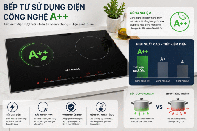 bep tu cong nghe A++ bep royal