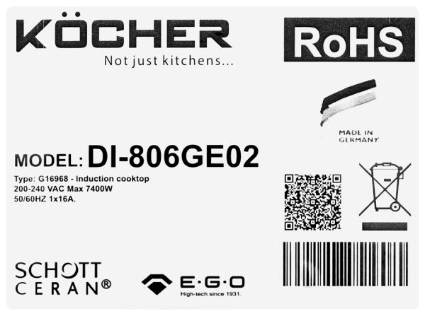 bep tu kocher di 806ge02