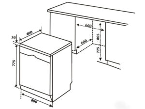 kich thuoc lap dat may rua bat kocher X15S