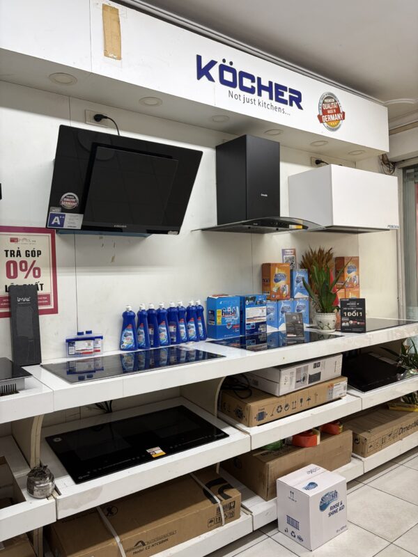 may hut mui kocher tai showroom bep royal