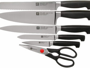 Bộ dao tự mài Zwilling Vterne four star tự mài 7 chi tiết