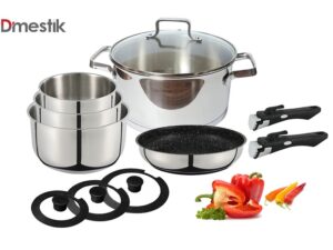 Bộ nồi Dmestik ES 11 cán rời