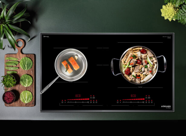 So sánh bếp từ Bosch và Kocher