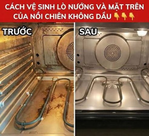 Cách vệ sinh lò nướng