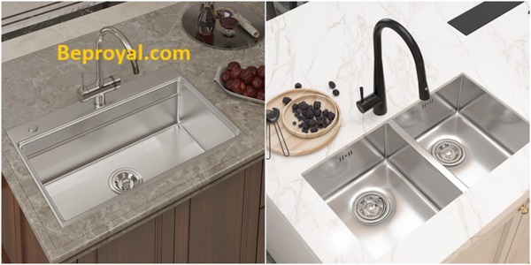 Nên mua chậu rửa bát 1 hố hay 2 hố