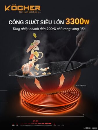 huong dan su dung bep tu kocher di 333pro cong suat