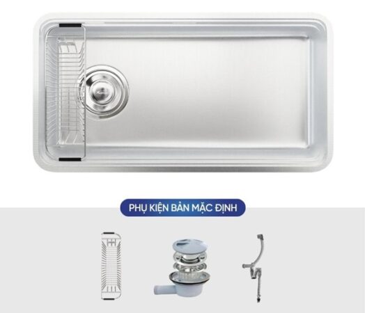 Chậu rửa Konox Tari Smart 8847PP L kem phu kien