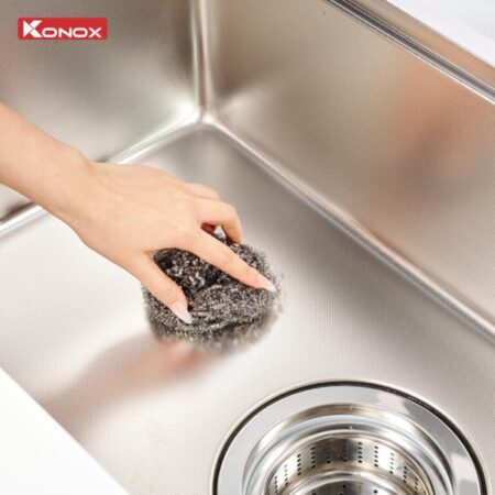 be mat chau rua chen konox workstation sink dekor 8044su