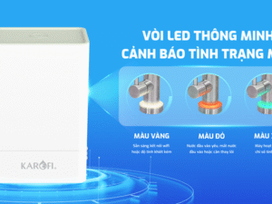 Máy lọc nước Karofi KAQ U95 canh bao